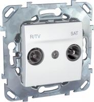 Розетка R-TV/SAT оконечная Schneider Electric Unica MGU5.455.18ZD
