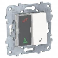 Дисплей гостиничного номера и кнопочный звонок Schneider Electric Unica New NU577718
