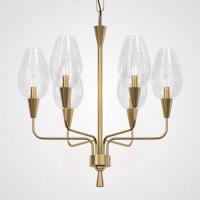 Подвесная Дизайнерская Люстра Viola 6 Прозрачный By Imperiumloft