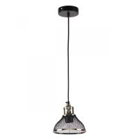 Подвесной светильник IMEX MD.0786-1-P AB+BK
