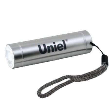 Карманный светодиодный фонарь Uniel от батареек 88х24 50 лм S-LD043-B Silver UL-00000191 Карманный светодиодный фонарь Uniel от батареек 88х24 50 лм S-LD043-B Silver UL-00000191