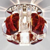 Встраиваемый светильник Ambrella light Glass D1057 CL/TI/CH