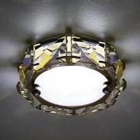 Встраиваемый светодиодный светильник Ambrella light Led S40 G/W 4W 4200K Led