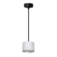 Светильник потолочный Feron Barrel HL4588 ARIA  levitation 12W, 230V, GX53, серебро + черный, на подвесе 1,7 м
