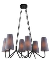 Подвесная люстра Lumien Hall Либера 4007/6P-BK-GR-BL