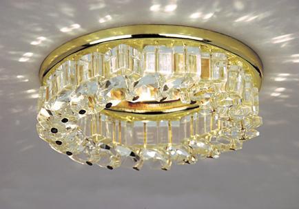 Встраиваемый светильник Arte Lamp Brilliants A7082PL-1GO Встраиваемый светильник Arte Lamp Brilliants A7082PL-1GO