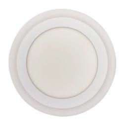 Потолочный светодиодный светильник Elvan 500-RD-18+6 White Потолочный светодиодный светильник Elvan 500-RD-18+6 White