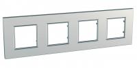 Рамка 4-постовая Schneider Electric Unica Quadro MGU6.708.55