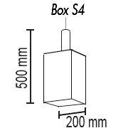 Подвесной светильник TopDecor Box S4 12 01g Подвесной светильник TopDecor Box S4 12 01g