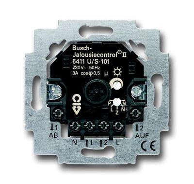 Выключатель жалюзи электронный Busch-Jalousiecontrol ABB BJE 2CKA006410A0380 Выключатель жалюзи электронный Busch-Jalousiecontrol ABB BJE 2CKA006410A0380