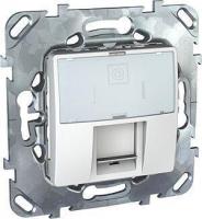 Розетка компьютерная RJ45 Schneider Electric Unica MGU5.425.18ZD