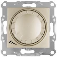 Диммер поворотно-нажимной универсальный Schneider Electric Sedna 4-400W SDN2201268