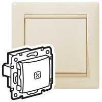 Выключатель одноклавишный Legrand Valena 10A 250V с подсветкой cлоновая кость 695601 Выключатель одноклавишный Legrand Valena 10A 250V с подсветкой cлоновая кость 695601