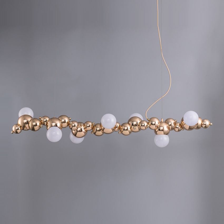 Люстра 9518P gold