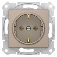 Розетка Schneider Electric Sedna с з/к без шторок 16A 250V SDN3001868