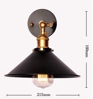 Бра Cone 20Th C.factory Filament By Imperiumloft Бра Cone 20Th C.factory Filament By Imperiumloft