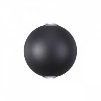 Уличный настенный светодиодный светильник Odeon Light Palla 3904/6WB