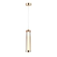 Подвесной светодиодный светильник Indigo Rilucente 11061/1P Gold V000149L