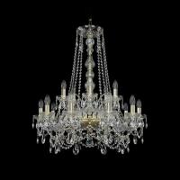 Подвесная люстра Bohemia Ivele 1411/10+5/240/h-84 G Подвесная люстра Bohemia Ivele 1411/10+5/240/h-84 G