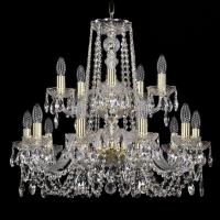 Подвесная люстра Bohemia Ivele 1402/10+5/240/2d G Подвесная люстра Bohemia Ivele 1402/10+5/240/2d G