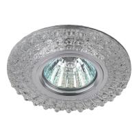 Встраиваемый светильник ЭРА LED с подсветкой DK LD2 SL/GR Б0019199