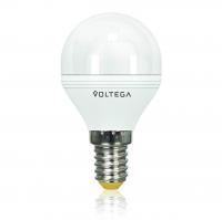 Лампа светодиодная Voltega E14 5.7W 4000К шар матовый VG2-G2E14cold6W 4701