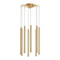 L8T747243 Люстра TUBO LED 40W 2560LM 25G ЗОЛОТО 4000K