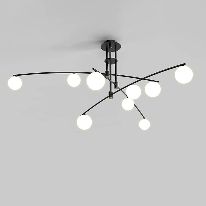 Потолочный светильник 8119P/9 black