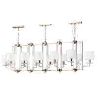Подвесная люстра Crystal Lux Nicolas SP12 L1600 Gold/White