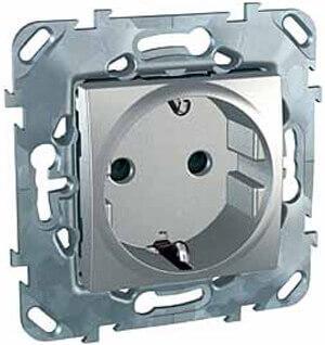 Розетка Schneider Electric Unica б/з со шторками 16A 250V MGU5.033.30ZD Розетка Schneider Electric Unica б/з со шторками 16A 250V MGU5.033.30ZD