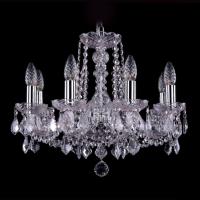 Подвесная люстра Bohemia Ivele 1402/8/160 Ni Leafs Подвесная люстра Bohemia Ivele 1402/8/160 Ni Leafs