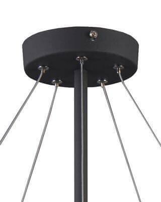 Подвесная люстра Lumien Hall Олави 3302/5P-SBK-CL Подвесная люстра Lumien Hall Олави 3302/5P-SBK-CL