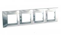 Рамка 4-постовая Schneider Electric Unica Top MGU66.008.010