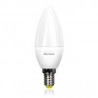 Лампа светодиодная Voltega E14 5.5W 2800К свеча матовая VG2-C2E14warm5W 8337