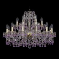 Подвесная люстра Bohemia Ivele 1410/12+6/240 G V7010 Подвесная люстра Bohemia Ivele 1410/12+6/240 G V7010