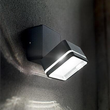 Уличный настенный светодиодный светильник Ideal Lux Omega Ap Square Antracite 4000K 172514 Уличный настенный светодиодный светильник Ideal Lux Omega Ap Square Antracite 4000K 172514