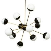 Люстра Rewire Custom Orb Chandelier In 1950 By Imperiumloft