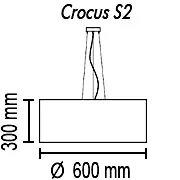 Подвесной светильник TopDecor Crocus Glade S2 01 02sed Подвесной светильник TopDecor Crocus Glade S2 01 02sed