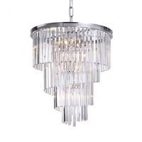 Люстра Helix chrome/clear