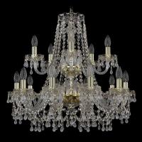 Подвесная люстра Bohemia Ivele 1410/10+5/240/2d G V0300 Подвесная люстра Bohemia Ivele 1410/10+5/240/2d G V0300