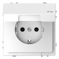 Розетка Schneider Electric Merten D-Life 16A с/з и крышкой MTN2314-6035