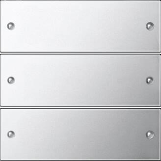 Набор клавиш Gira System 55 3шт хром 2133609 Набор клавиш Gira System 55 3шт хром 2133609