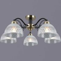 Люстра Illumico IL0435-5CSQ-24 BK AB SPICA