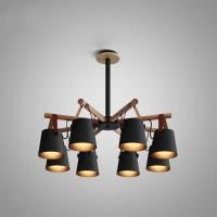 Люстра Потолочная На Штанге Natura C8 Black By Imperiumloft