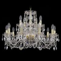 Подвесная люстра Bohemia Ivele 1402/10+5/240 G Подвесная люстра Bohemia Ivele 1402/10+5/240 G