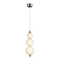 Подвесной светодиодный светильник Lumina Deco Snowman LDP 6834-1 WT+CHR