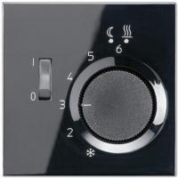 Регулятор теплого пола 10(4)А Jung LS 990 черный FTRLS231SW