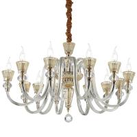 Подвесная люстра Ideal Lux Strauss SP12 140612 Подвесная люстра Ideal Lux Strauss SP12 140612