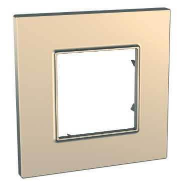 Рамка 1-постовая Schneider Electric Unica Quadro MGU6.702.56 Рамка 1-постовая Schneider Electric Unica Quadro MGU6.702.56