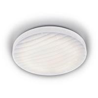 Потолочный светодиодный светильник Ambrella light Orbital Air F19 WH 48W D390